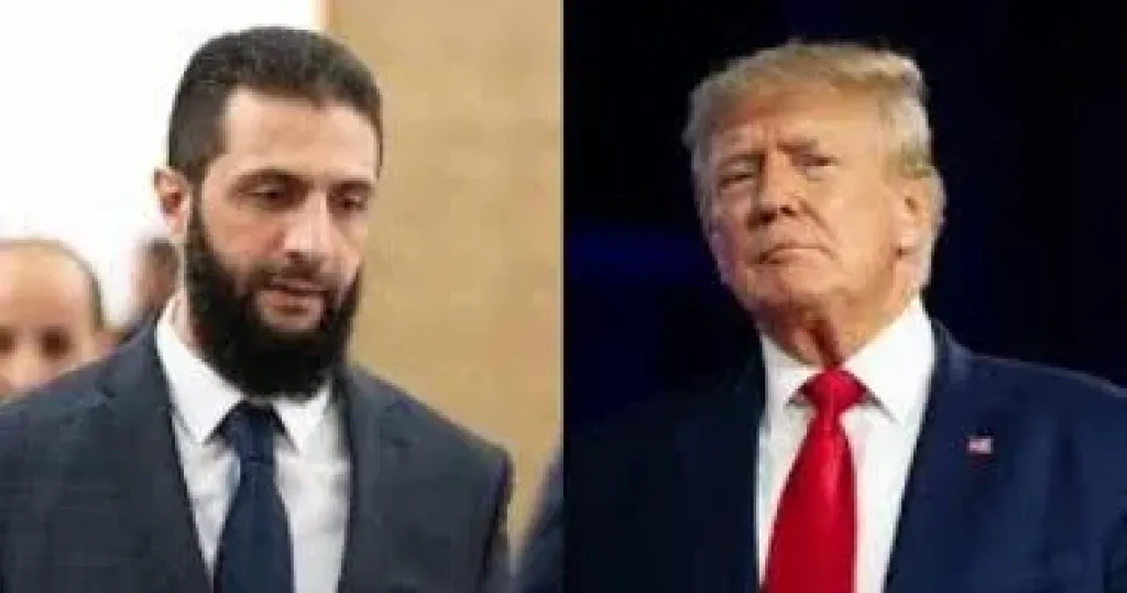 الشرع وترامب  