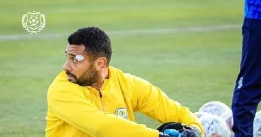 أحمد عادل عبد المنعم حارس مرمى النادى الإسماعيلى