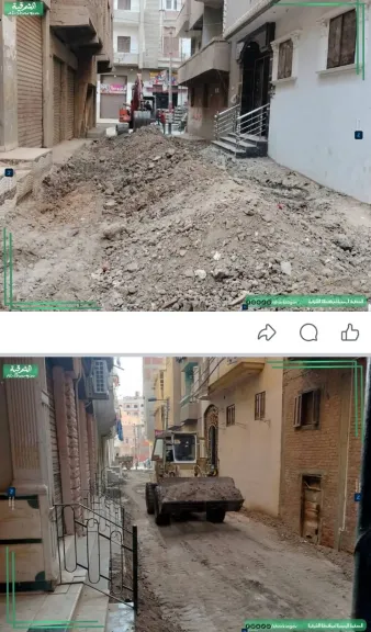 انترلوك بشوارع ديرب نجم 