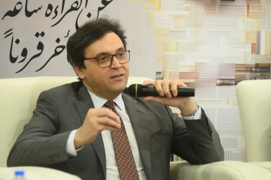 من فعاليات إطلاق أطلس الفخار بمعرض القاهرة الدولي للكتاب