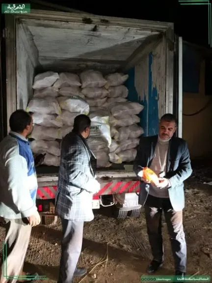 جانب من المضبوطات 