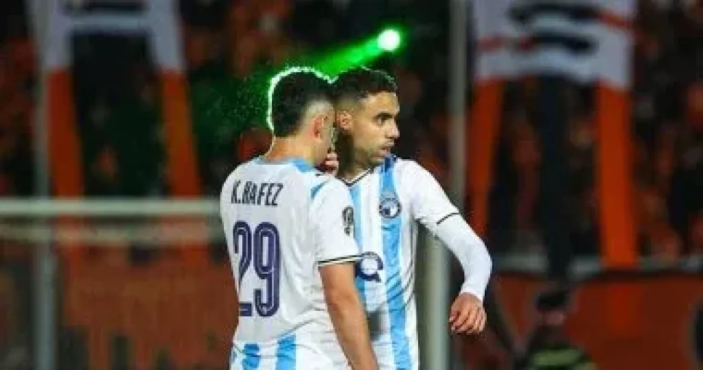 جانب من المباراة 