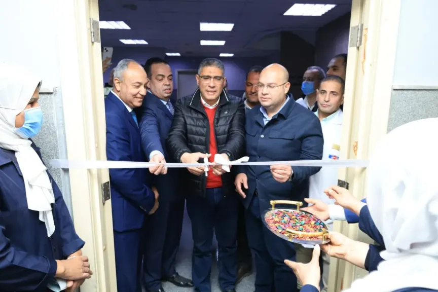 محافظ الجيزة يفتتح توسعات قسم الرعاية المركزة بمستشفى الحوامدية 
