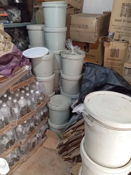 جانب من المضبوطات