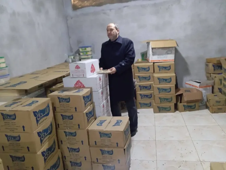 جانب من المضبوطات 
