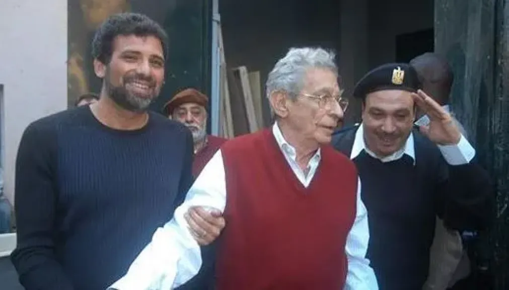 خالد يوسف ويوسف شاهين 