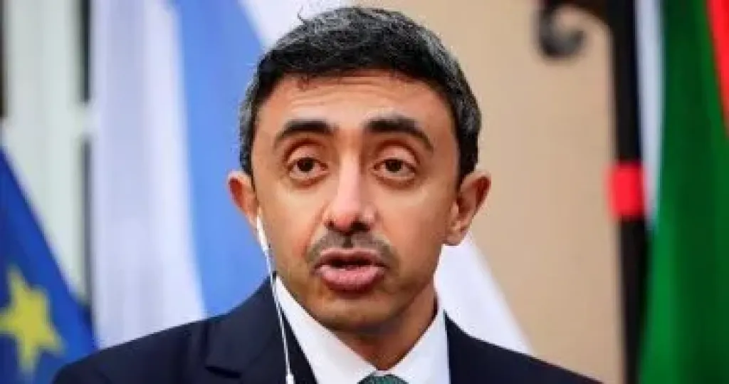 وزير خارجية الإمارات