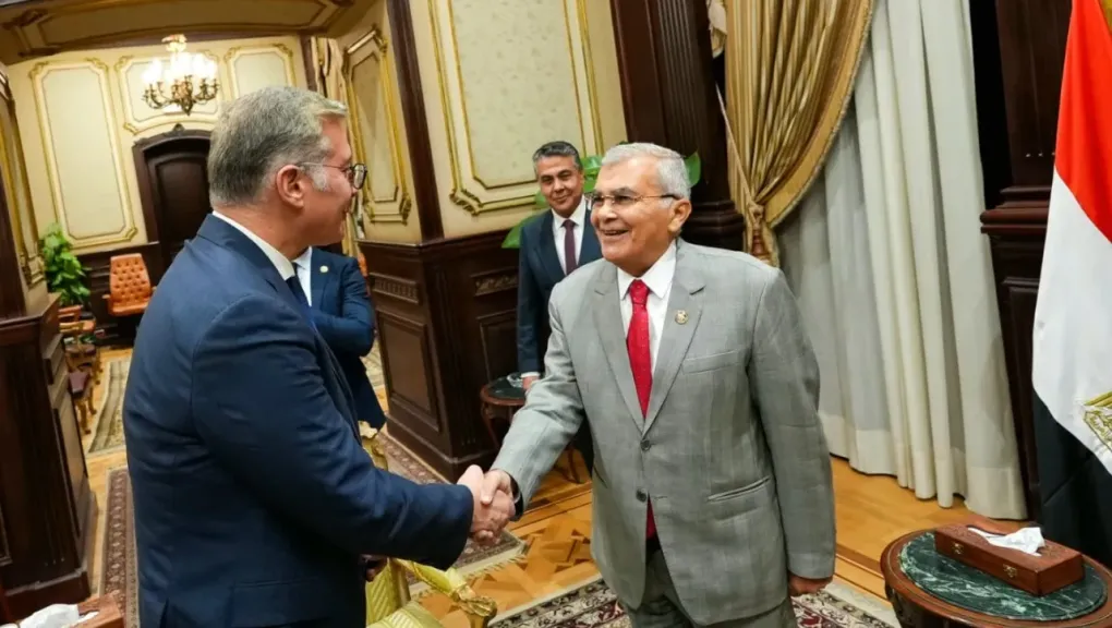 جانب من الزيارة 