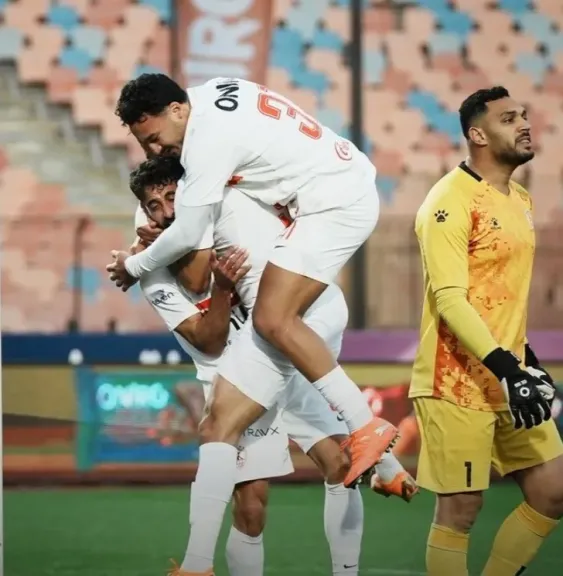 فوز الزمالك على بتروجيت