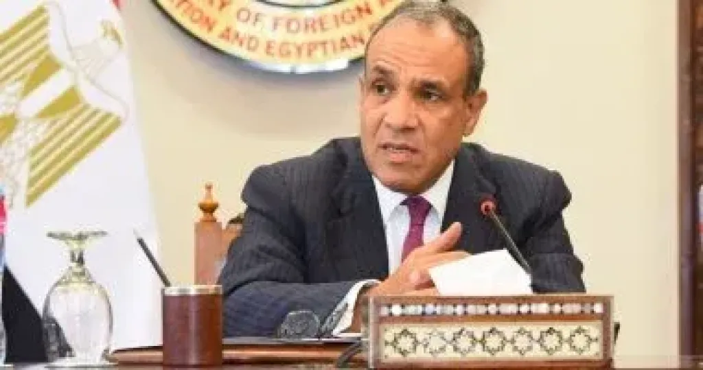 وزير الخارجيه الدكتور بدر عبد االعاطي