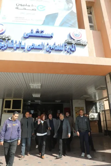 جانب من الزيارة 