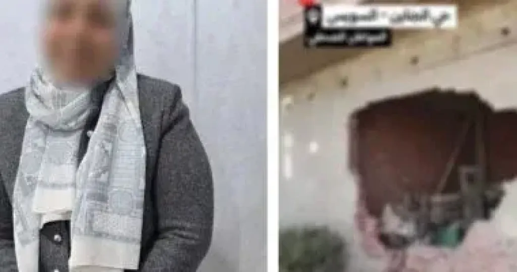 حقيقة فيديو هدم عقار بالسويس