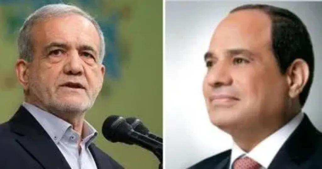 السيد الرئيس عبد الفتاح السيسي , الرئيس مسعود بزشكيان
