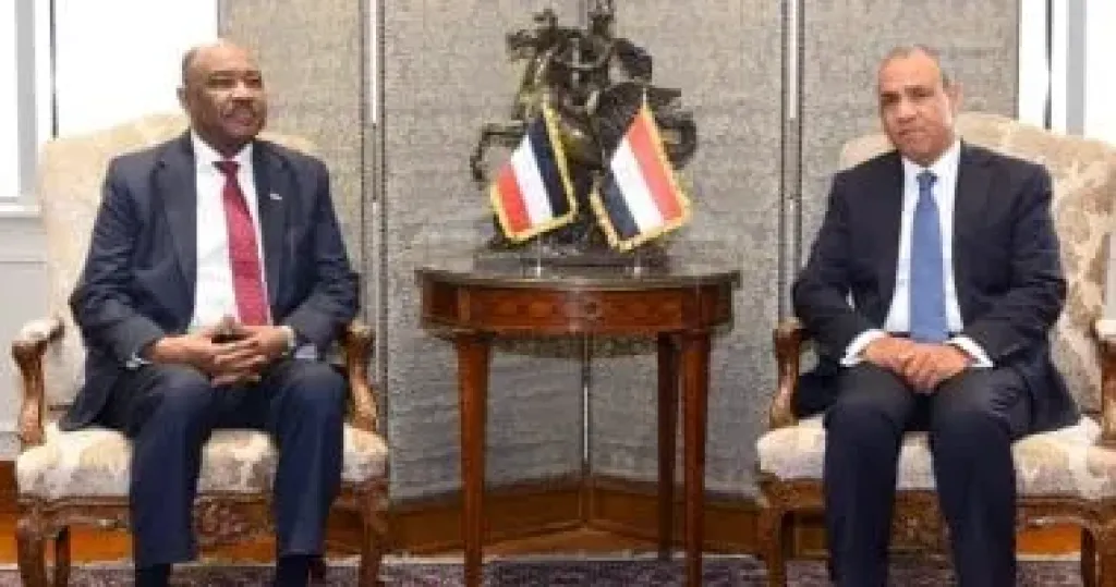 وزير الخارجية ونظيره السوداني