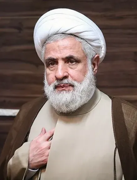 أمين عام حزب الله اللبنانى نعيم قاسم