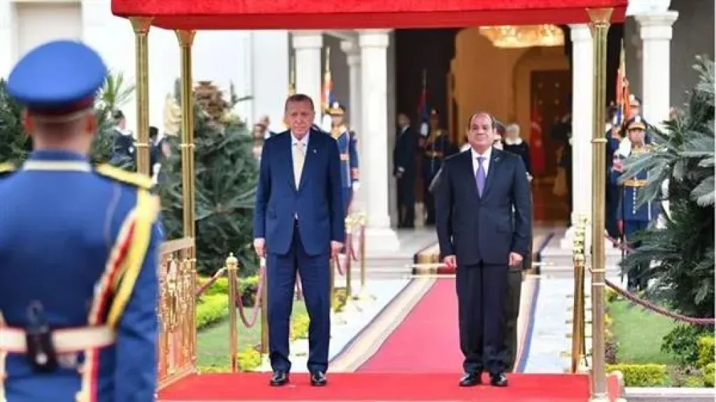 الرئيس السيسي ونظيره التركى