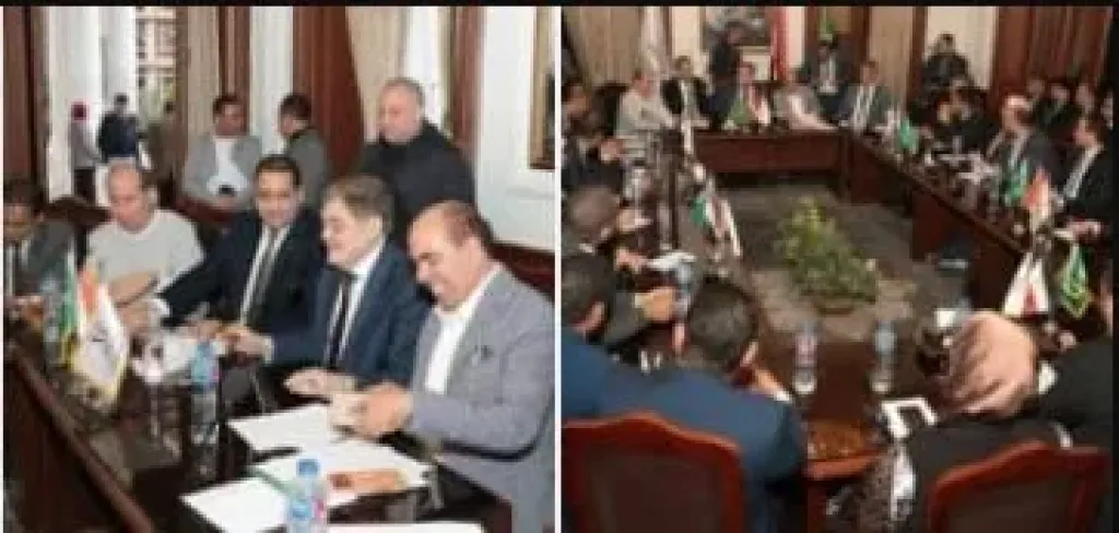 جانب من الزيارة 