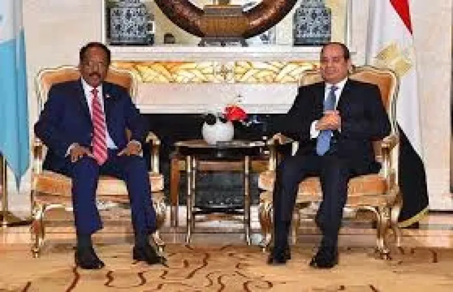 الرئيس السيسى ورئيس الصومال