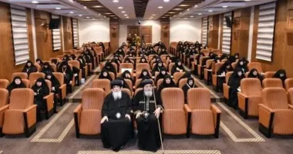 قداسة البابا خلال المؤتمر
