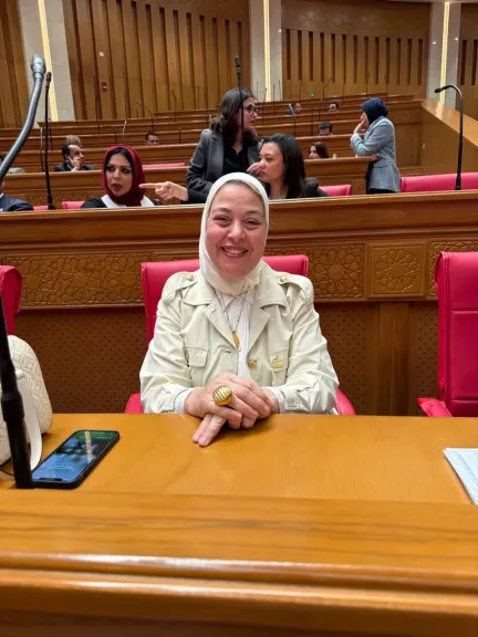 النائبة هناء العبيسي