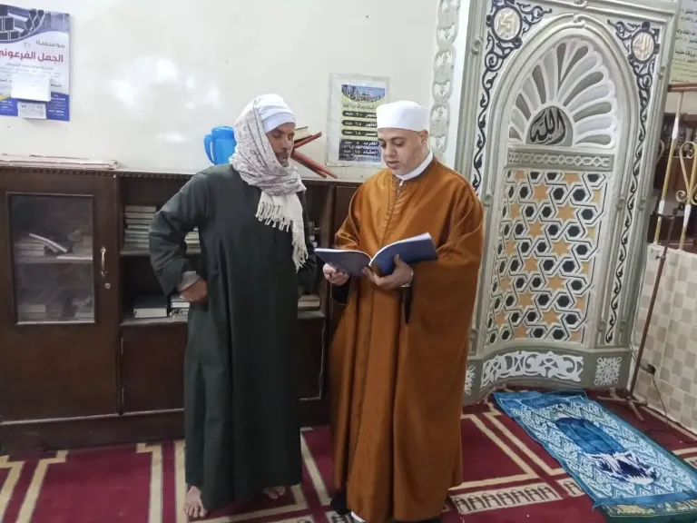 كيلو الوزاره اثناء متابعه 