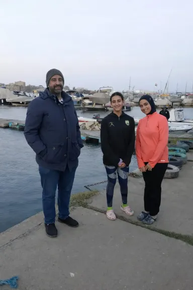  ناشئات التجديف 