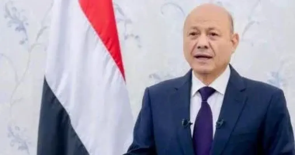 رئيس مجلس القيادة الرئاسي باليمن الدكتور رشاد محمد العليمي