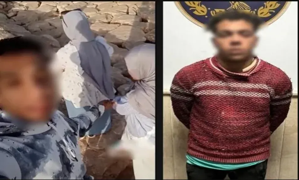المتهم بالتحرش بفتاة أجنبية