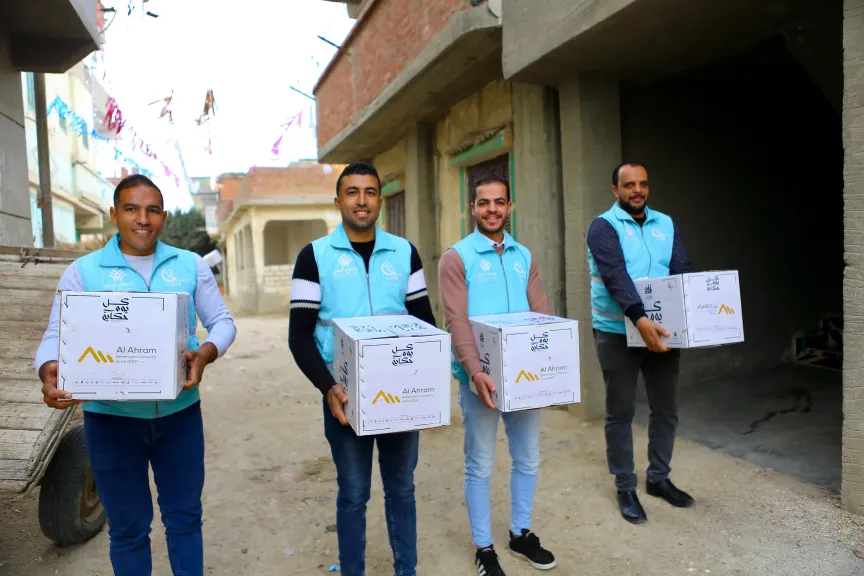 توزيع مليون كرتونة مواد غذائية خلال شهر رمضان 2026