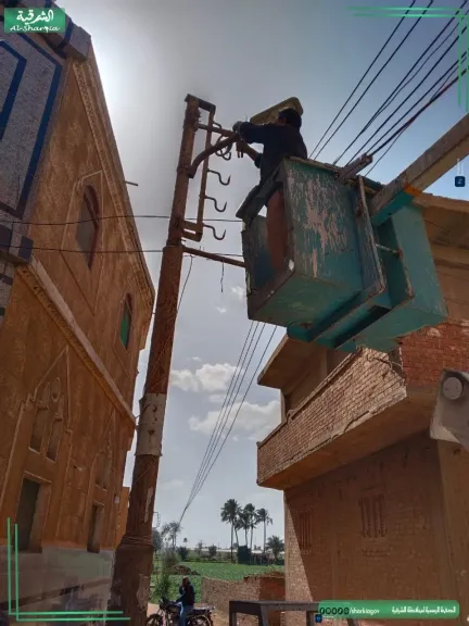 صيانة منظومة الإنارة العامة