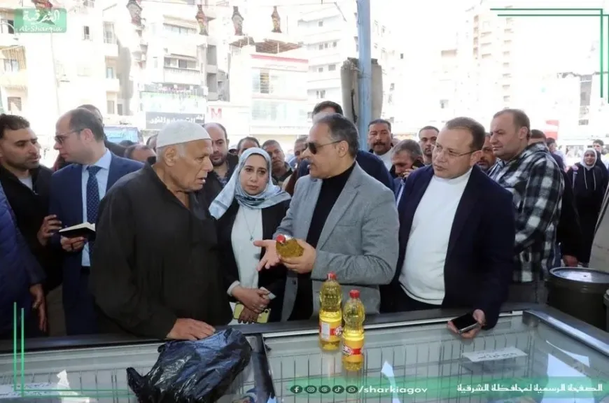 محافظ الشرقية يتفقد معرض أهلاً رمضان 