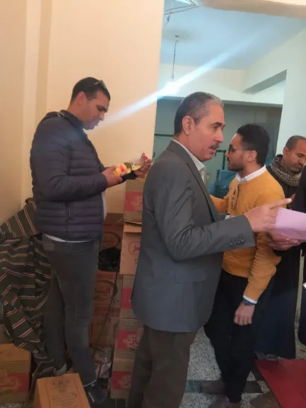 جانب من المضبوطات 