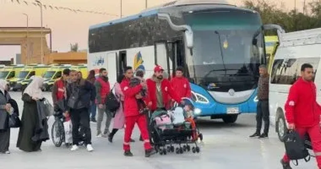 المساعدات الى غزه