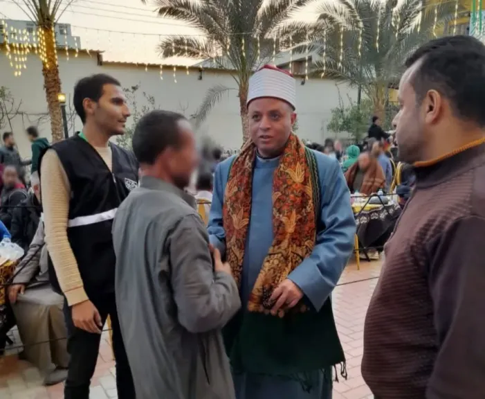مائدة إفطار جماعي 