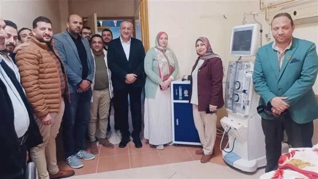 محطة معالجة جديدة بمستشفى سمالوط بدعم حماة الوطن