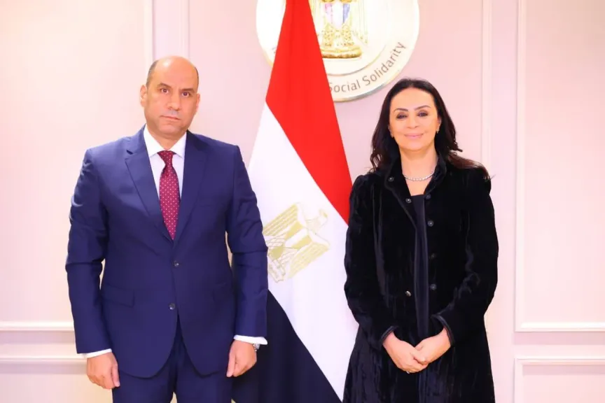 وزيرة التضامن و وزير العمل