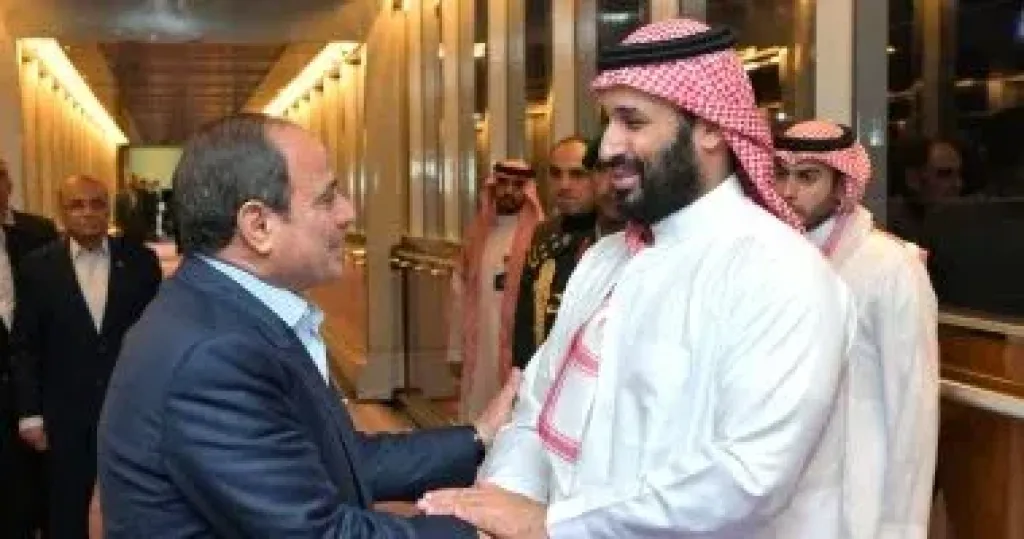  الرئيس السيسي و محمد بن سلمان  