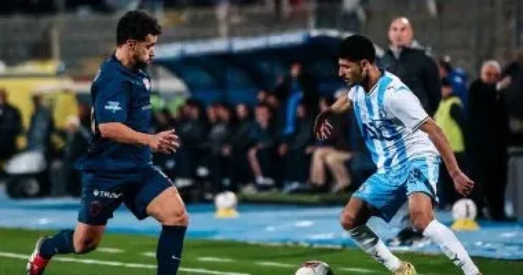 جانب من المباراة  