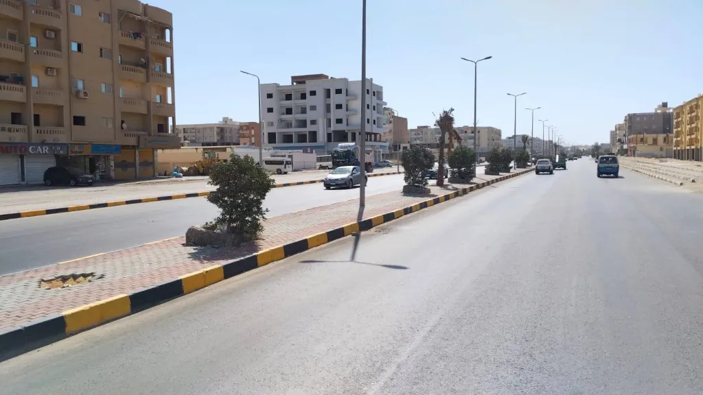 بعد الانتهاء من أعمال رفع كفاءة وتطوير الشارع
