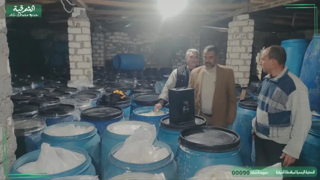 جانب من المضبوطات 
