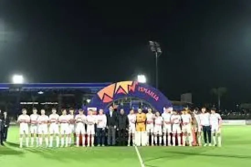 وزير الشباب والرياضه يشهد نهائى تصفيات كأس العالم للهوكى