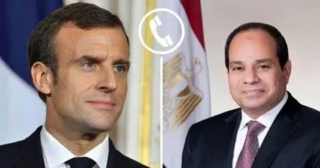 السيسي وماكرون  