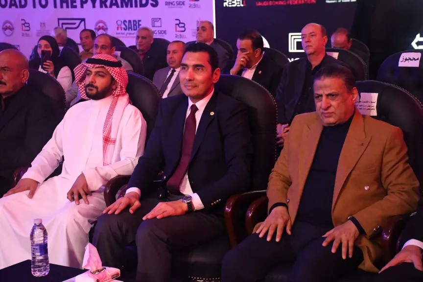 وزير الشباب والرياضة يشهد ختام تصفيات بطولة "Road to the Pyramids" للملاكمة 