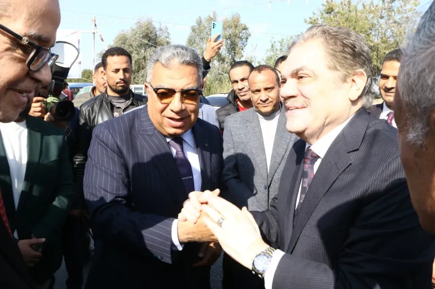 السيد البدوي ومحافظ الدقهلية 