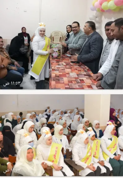 تكريم حفظة القرآن الكريم بمدرسة التمريض بالقرين