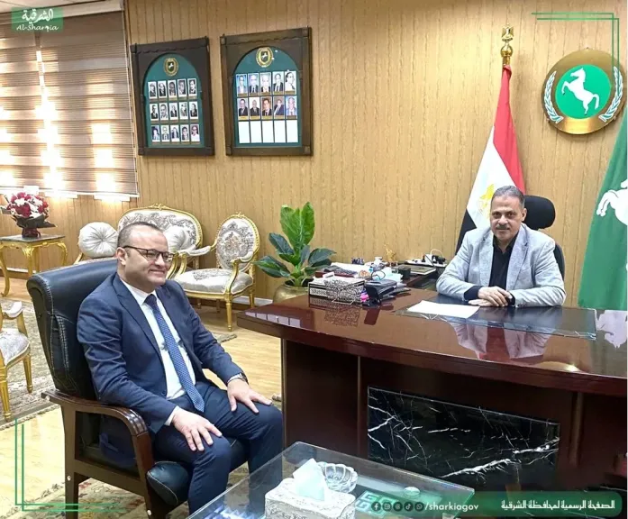 المحافظ مع رئيس حهاز حماية المستهلك 