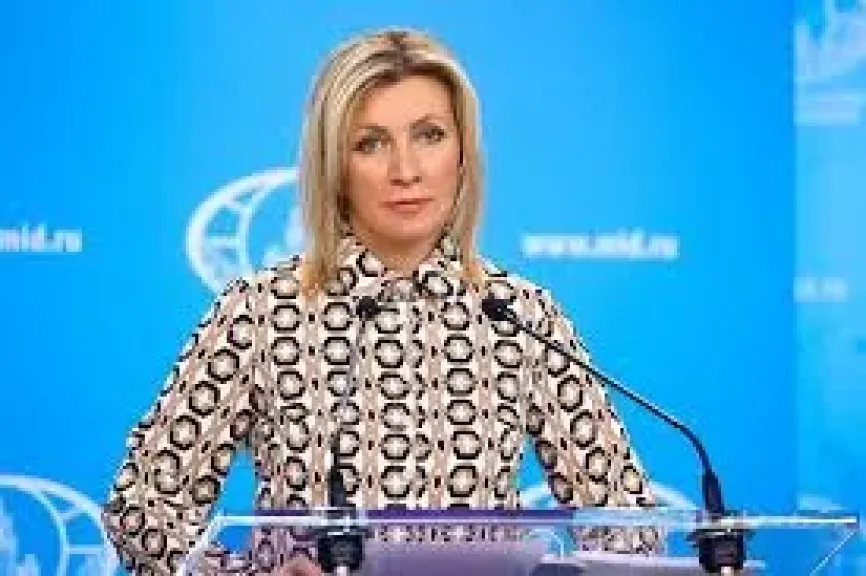 ماريا زاخاروفا المتحدثة باسم وزارة الخارجية الروسية