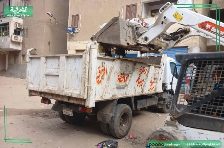 جانب من ازالة الاشغالات