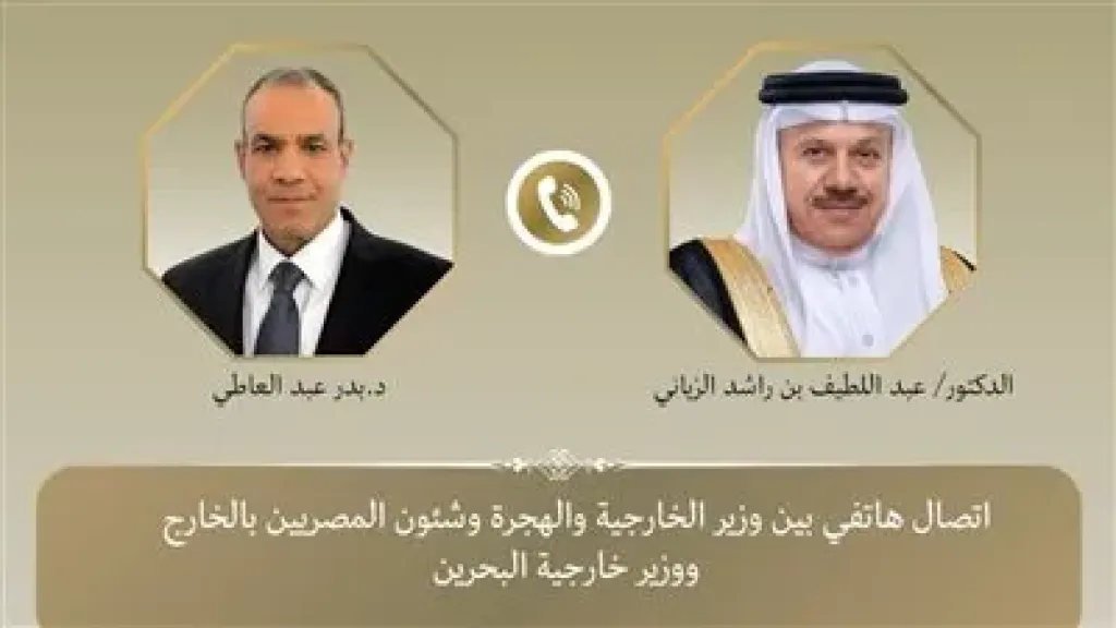 اتصال هاتفى بين وزير الخارجية ونظيره الأردنى