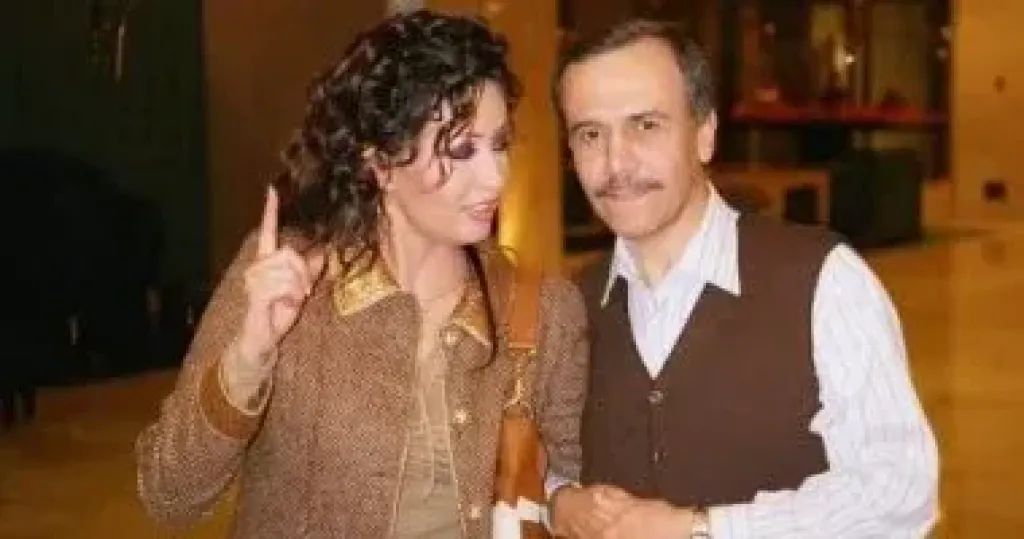 لطيفة مع الراحل أحمد قعبور